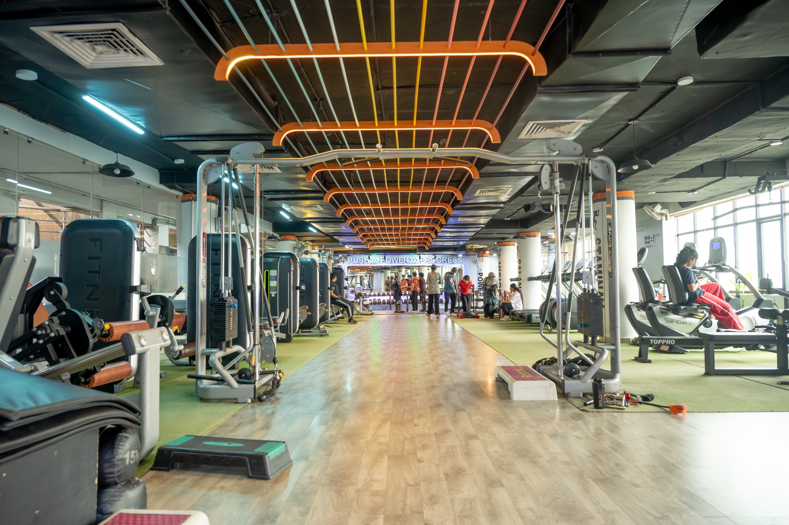 Gear Up Fitness training floor